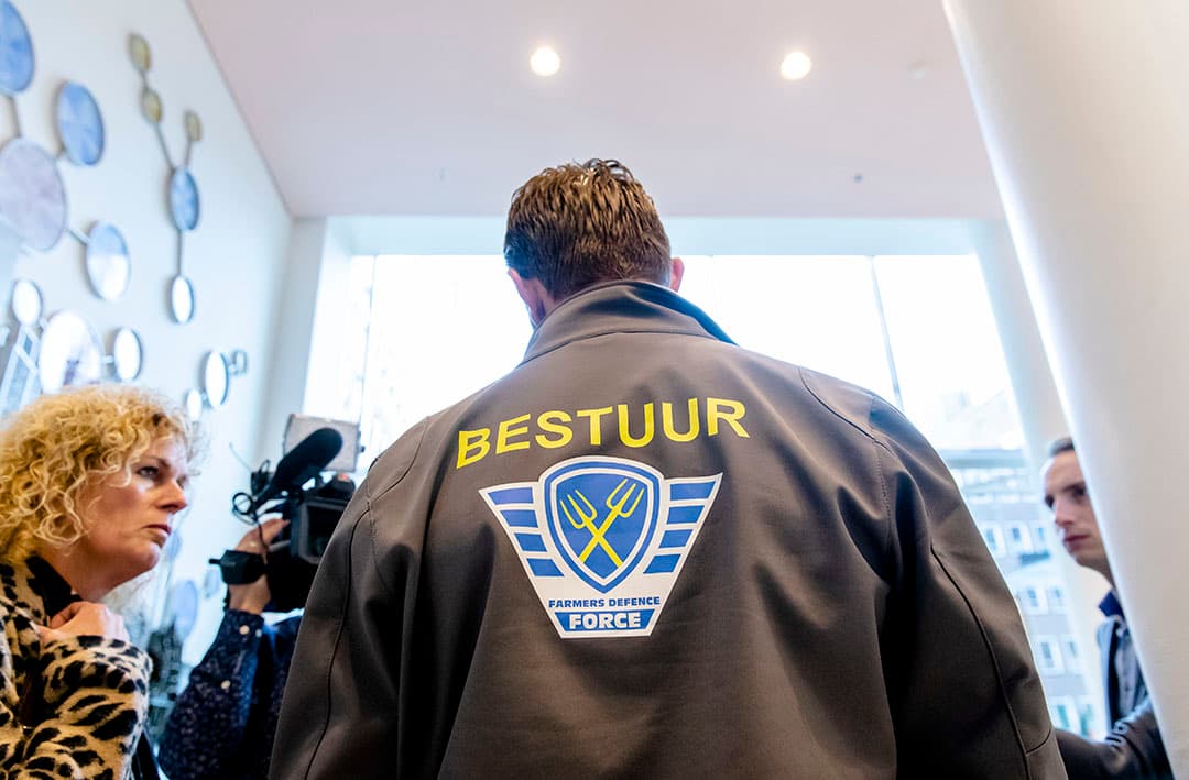 FDF-Woordvoerder Jeroen van Maanen zegt dat Calon zich moet afvragen of hij wel in het belang van zijn leden optreedt. Foto: ANP
