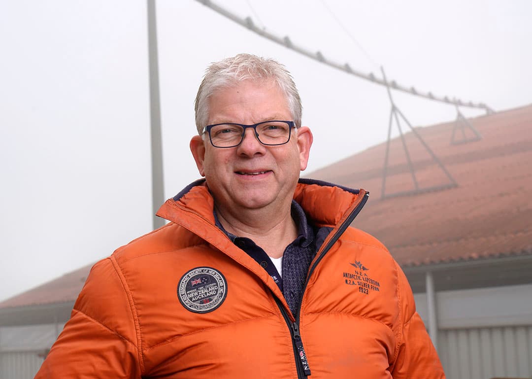 Martin van de Peut heeft in Marknesse (Fl.) een spf-fokbedrijf met 350 zeugen. Foto: Ruud Ploeg