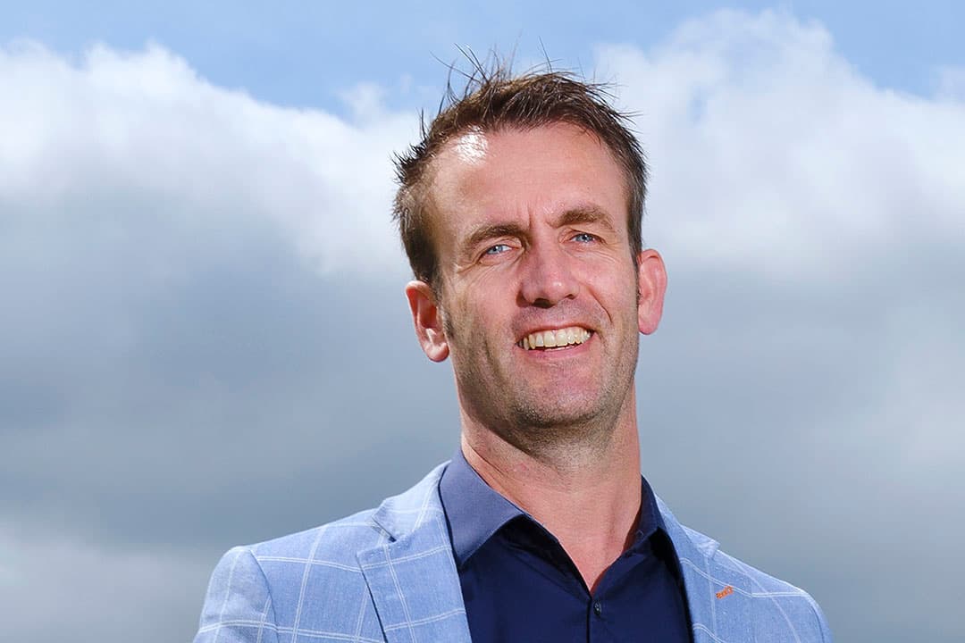 Voorzitter LTO Noord Dirk Bruins. - Foto: Ruud Ploeg