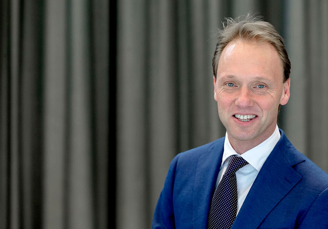 CEO Hein Schumacher van FrieslandCampina - Foto: ANP