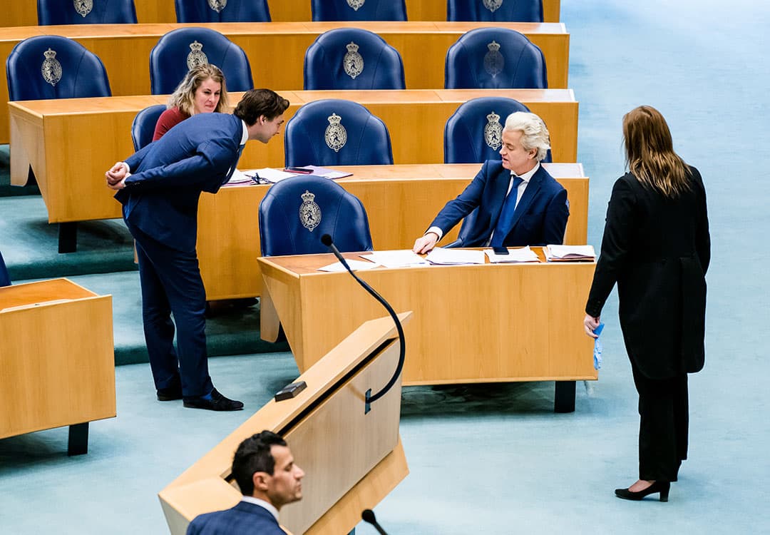 Kamerdebat. - Foto: ANP