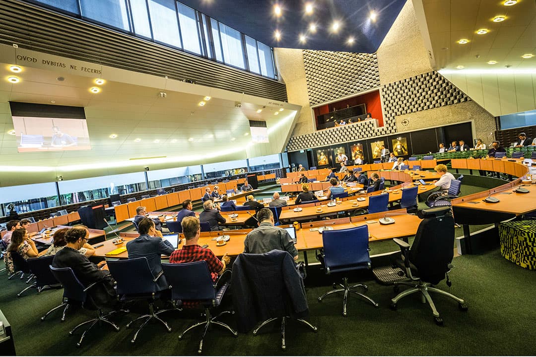 Het provinciehuis van Noord-Brabant. - Foto: ANP