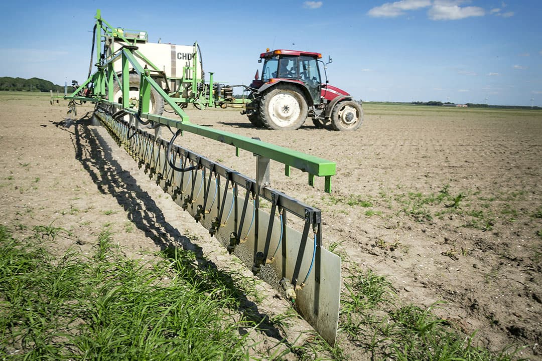 Met Wingssprayer-spuitbomen kan de hoeveelheid middelen worden gereduceerd. - Foto: René den Engelsman