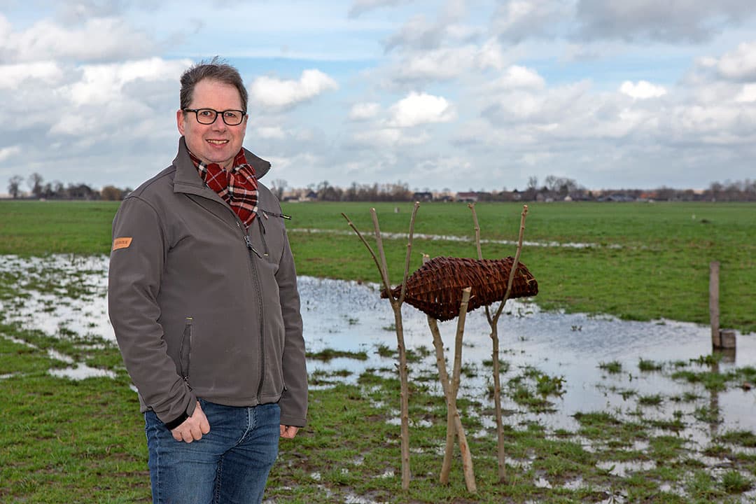 Meeuwis Millenaar: "Schaalvergroting is voor veel Brabantse boeren geen optie meer." - Foto: Peter Roek