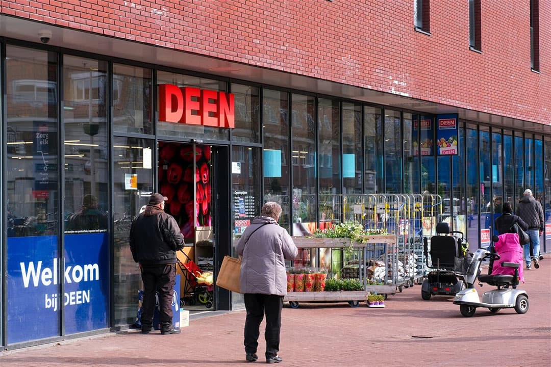 Een DEEN-supermarkt, een Nederlandse supermarktketen met voornamelijk filialen in Noord-Holland. De supermarktketen houdt op te bestaan. De filialen worden verkocht aan concurrenten. Foto: ANP