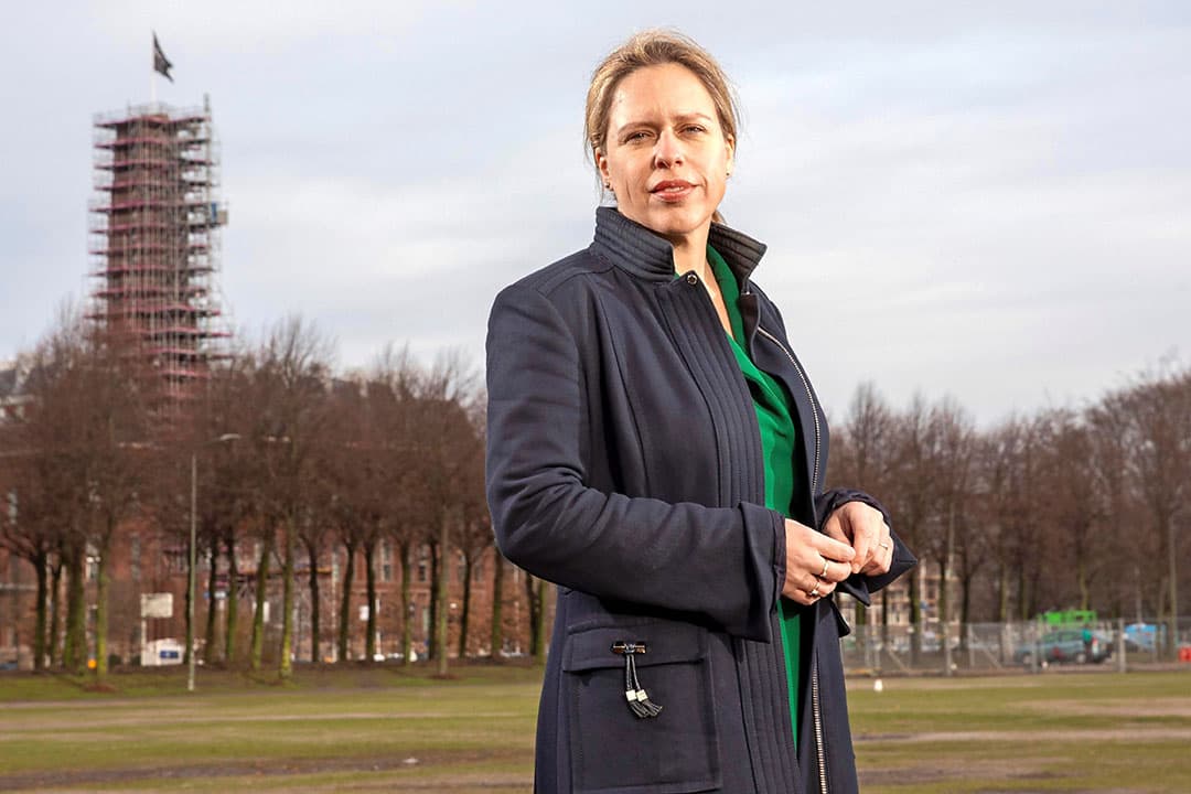 De steun voor minister Carola Schouten brokkelt af in haar eigen achterban van de ChristenUnie. Slechts 10% van de CU-stemmers is tevreden over het landbouwbeleid. Foto: Marc Heeman
