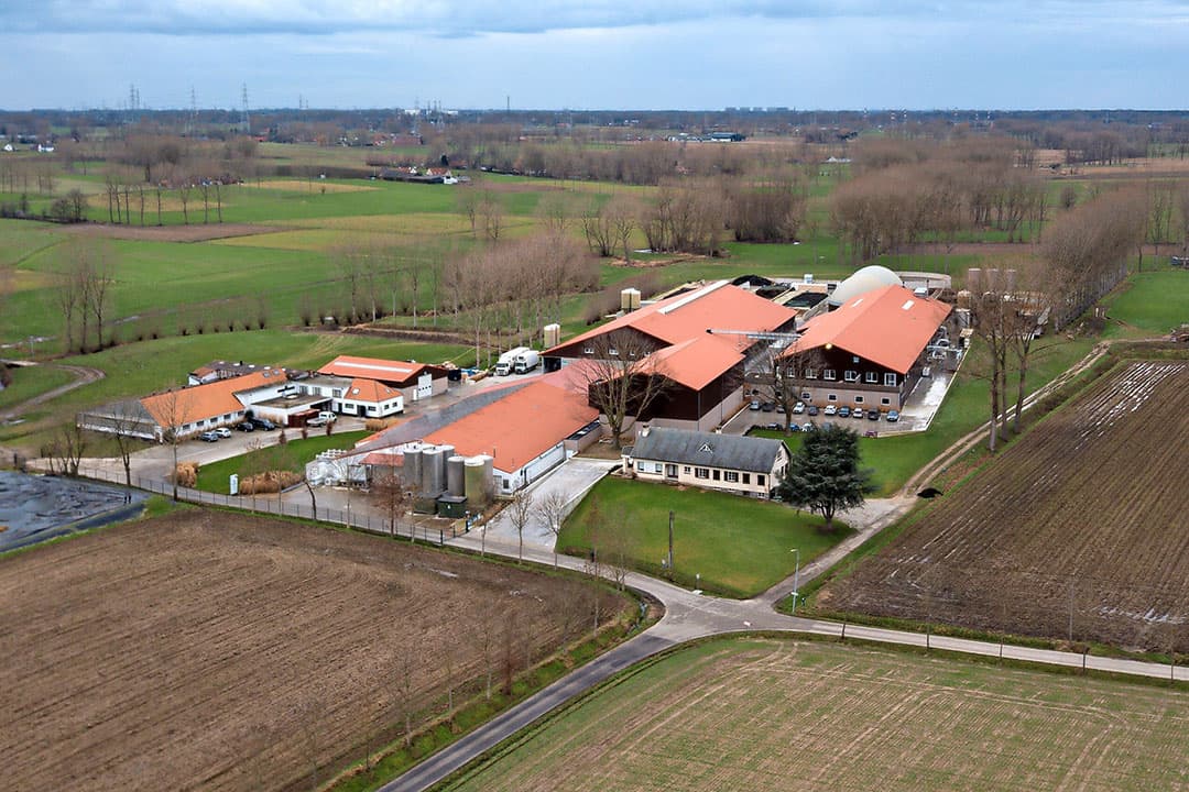 Voorbeeldbedrijf De Hollebeekhoeve in het Belgische Kruibeke. - Foto: Peter Roek