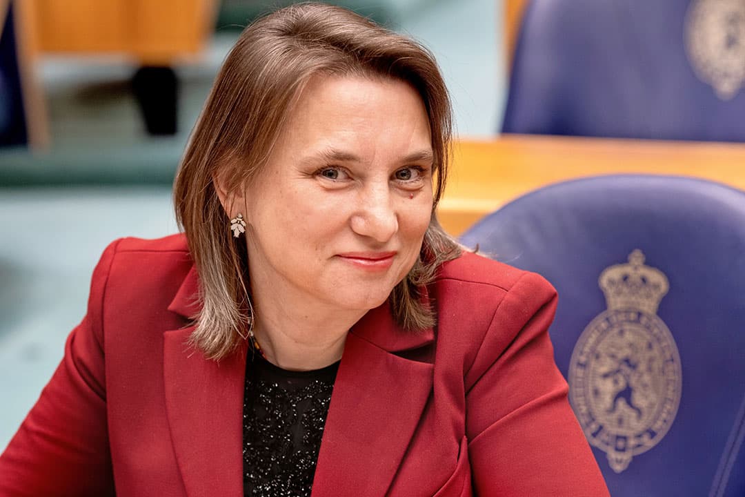 Laura Bromet (51) is landbouwwoordvoerder van GroenLinks. Ze staat op plaats 4 van de kandidatenlijst. - Foto: ANP