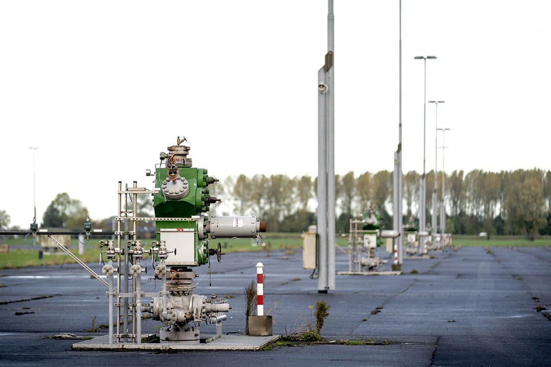 Gaswinnings- en gasbehandelingslocatie in Ten Post. Foto: ANP