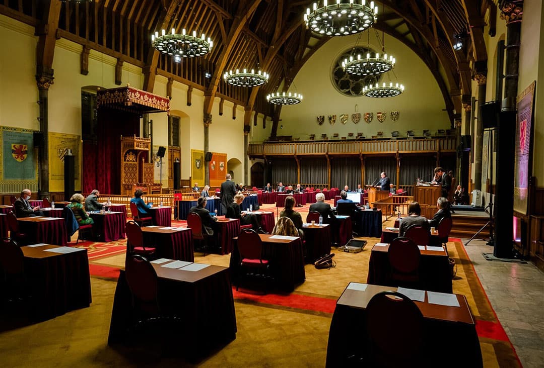 De Eerste Kamer. Foto: ANP