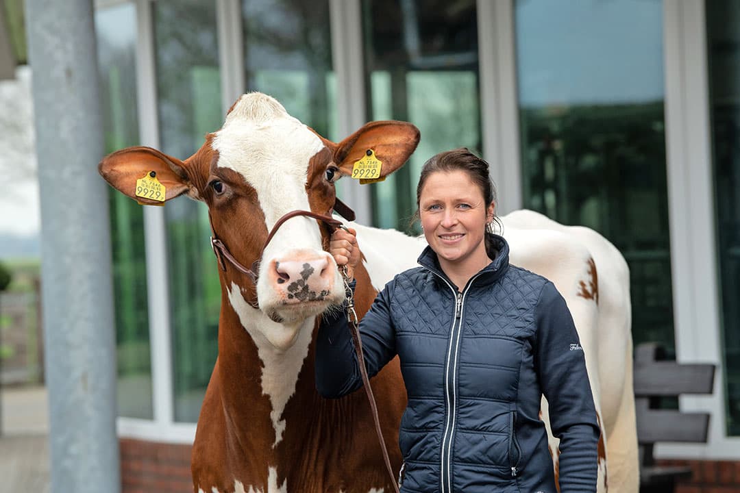 Mariëlle Lenferink:  In de fokkerij is 1 + 1 niet per definitie 2.  - Foto: Michel Velderman