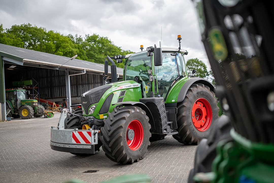 Fendt-transporttrekker terug naar dealer