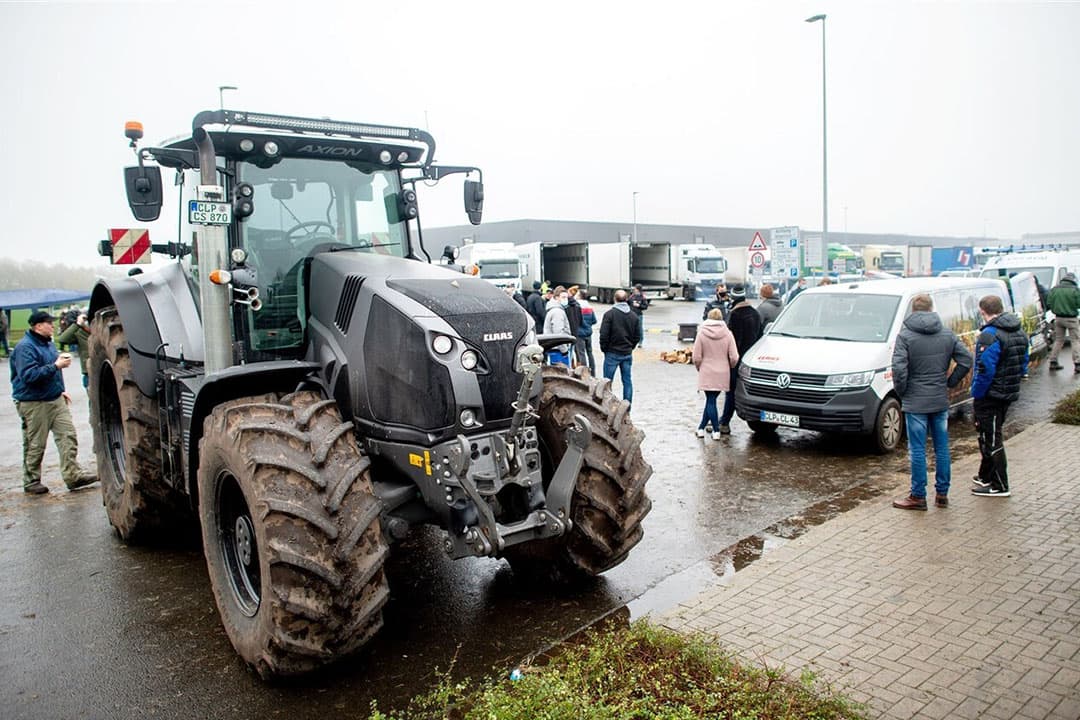 In december was het vooral Lidl die boze boeren aan de poort kreeg. Dat ging onder meer om de lage prijzen die varkensboeren krijgen voor varkensvlees. Foto: ANP