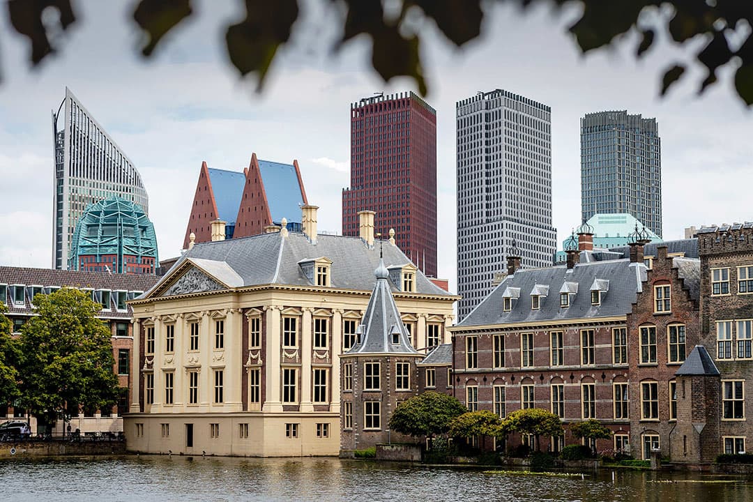 De Hofvijver bij het Binnenhof - Foto: ANP