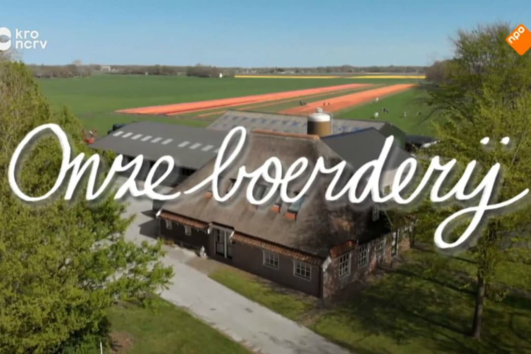Foto: standstill tv-programma Onze boerderij