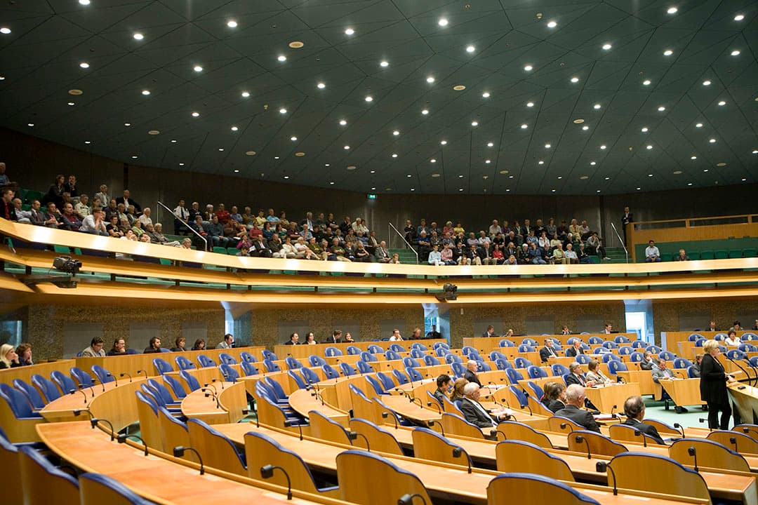 De Tweede Kamer. - Foto: Roel Dijkstra