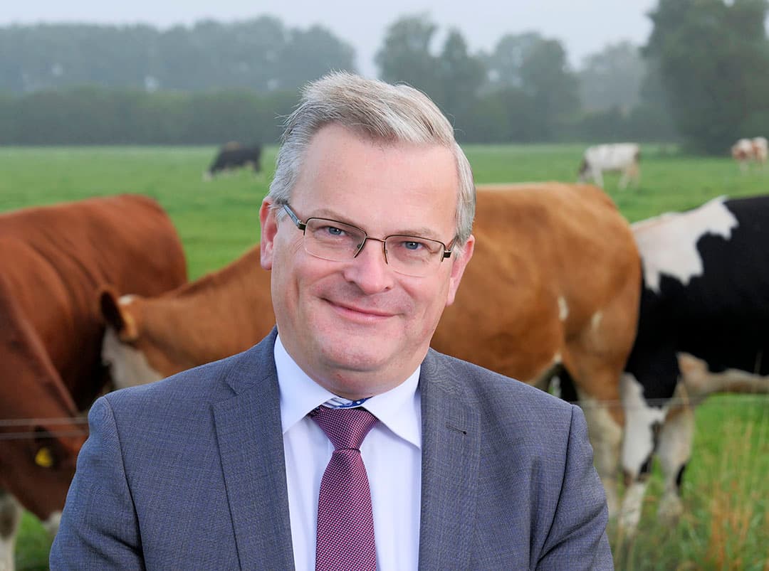 Gert Harm ten Bolscher:  De ratrace in de landbouw kent meer verliezers dan winnaars.  - Foto: Ruud Ploeg