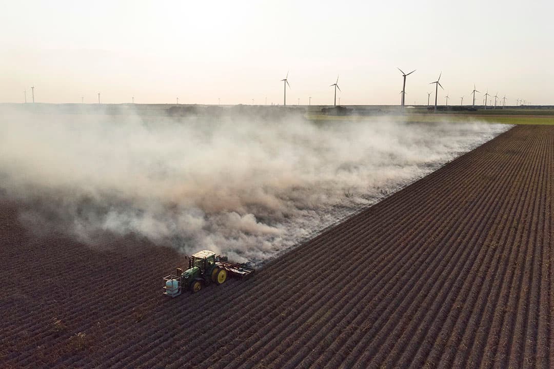 Het geoogste graan van Groningse Akkerbouwers wordt verzameld in Onstwedde. De oogst gaat vervolgens naar de grotere depots van Agrifirm in Delfzijl of Hoogezand. - Foto: Koos van der Spek