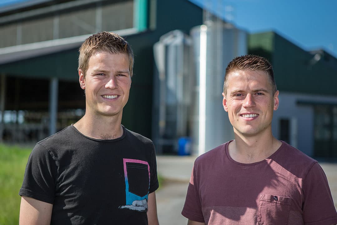 Lars (l) en Niels Krol - Foto s: Peter Roek