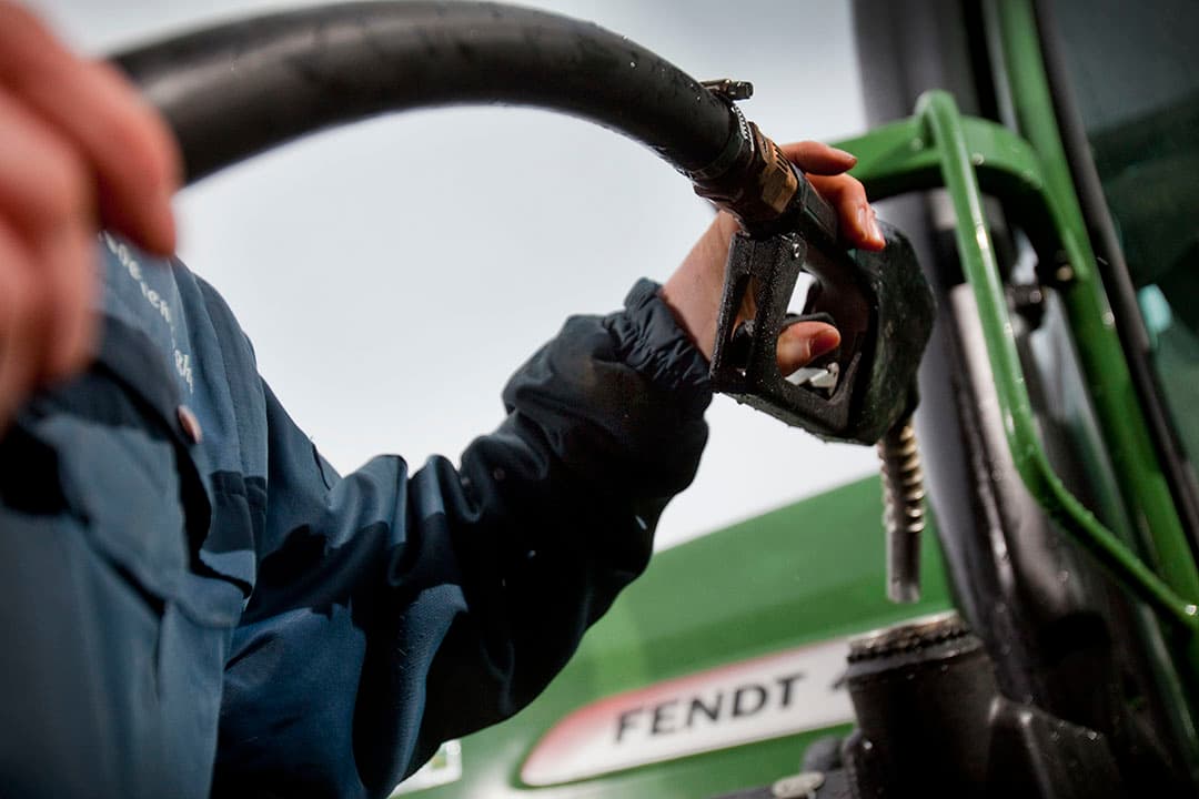 Energie tanken van eigen erf