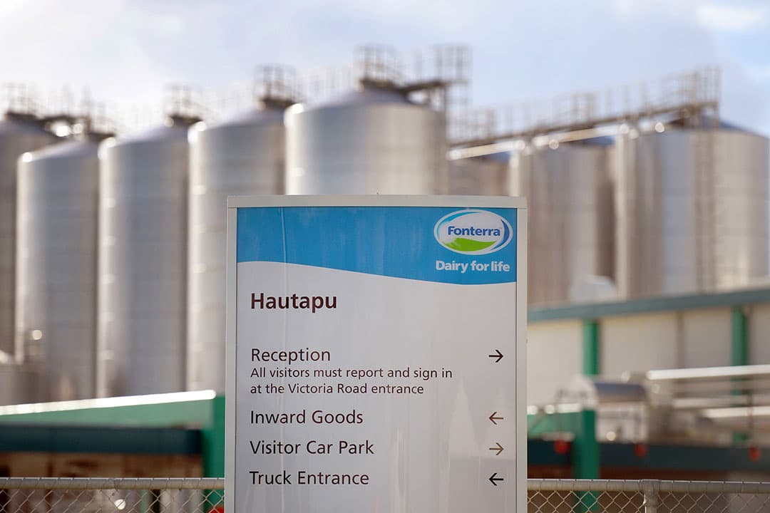 Zuivelfabriek van Fonterra in Cambridge (Nieuw-Zeeland). - Foto: AFP