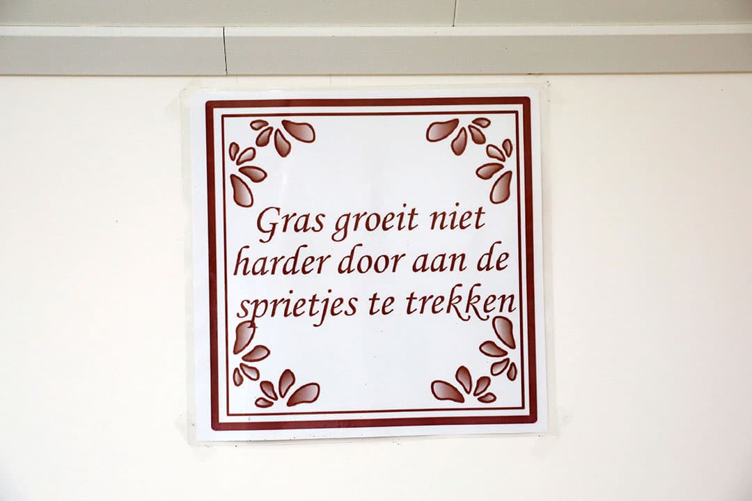 Op een staldak liggen 75 zonnepanelen. Daar draait een kwart van het melkveebedrijf op. De panelen liggen er sinds 2012 op en Ogink heeft de investering al terugverdiend. Er ligt inmiddels een aanvraag voor meer zonnepalen.