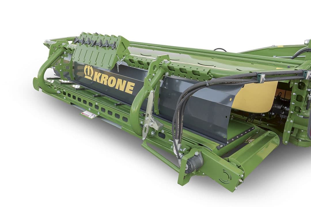 Betere dwarsafvoerband voor Krone triplemaaiers