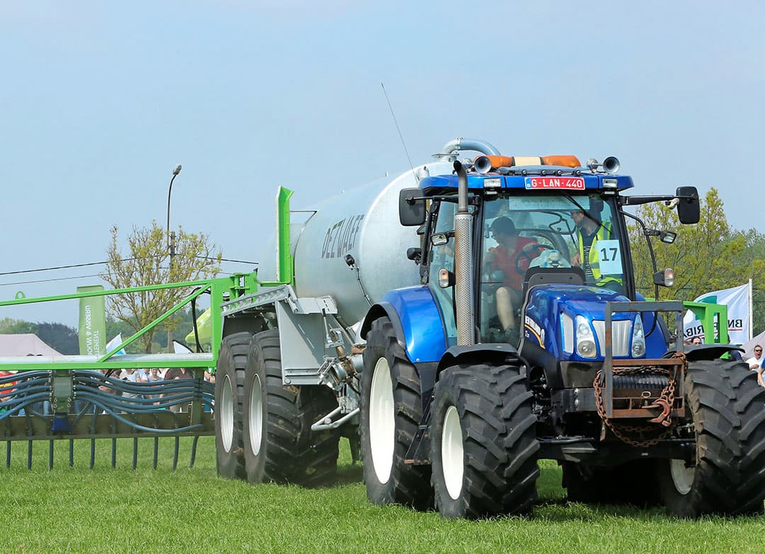 Met ruim een kwart van de markt is New Holland marktleider in België over het jaar 2018. - Foto: Henk Riswick