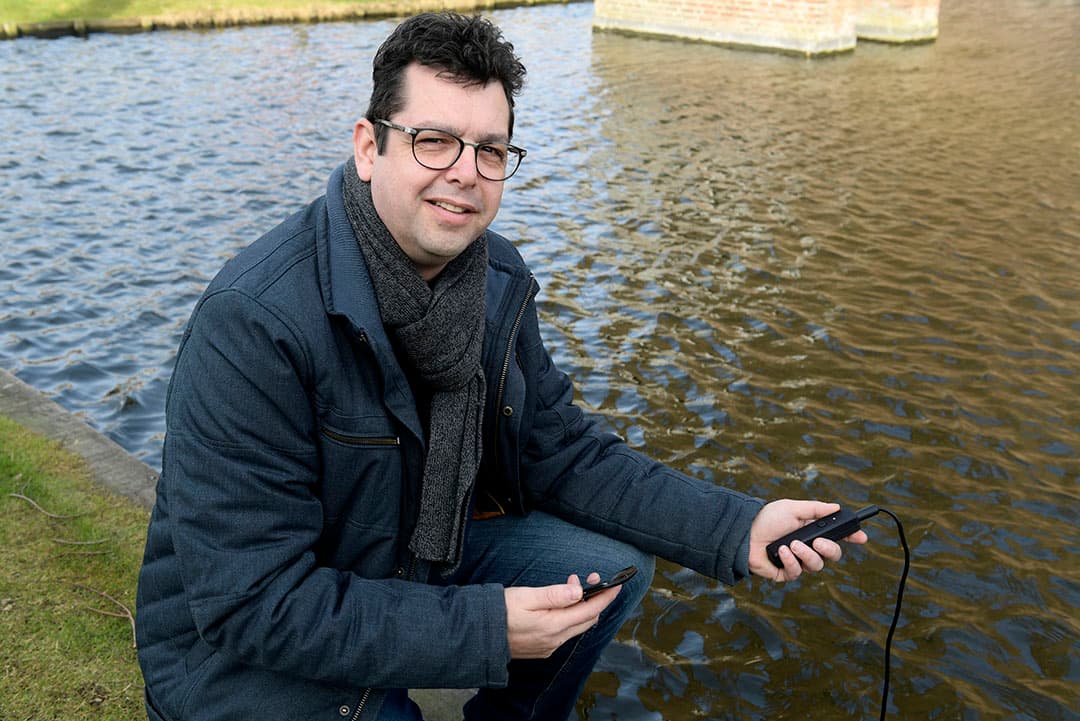 GOUDA - Jouke Velstra van Acacia Water in Gouda over het effect van verzilting op de akkerbouw FDA405962