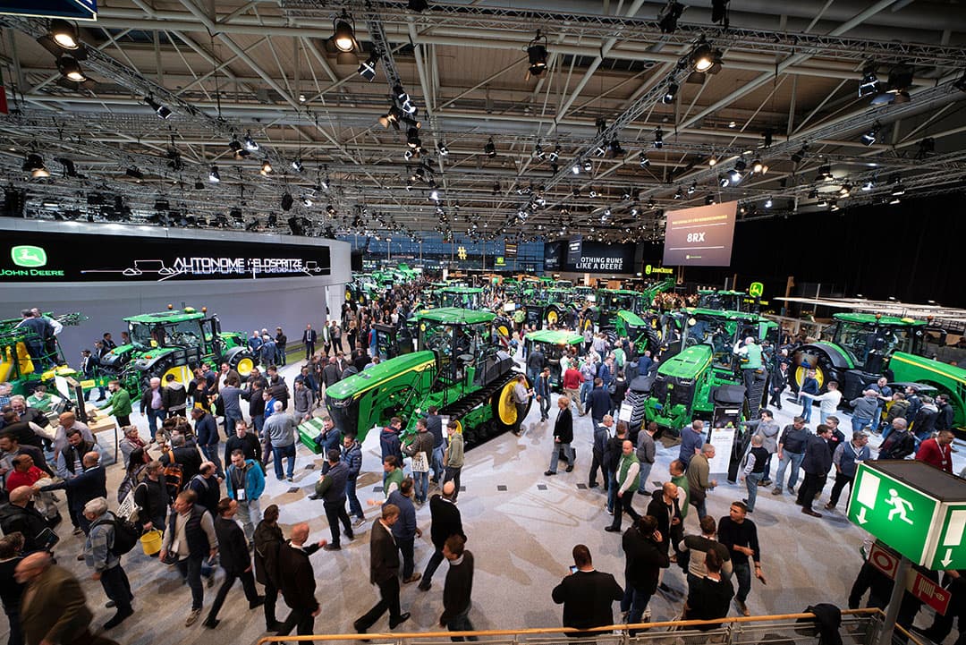 Recordaantal buitenlandse bezoekers op Agritechnica