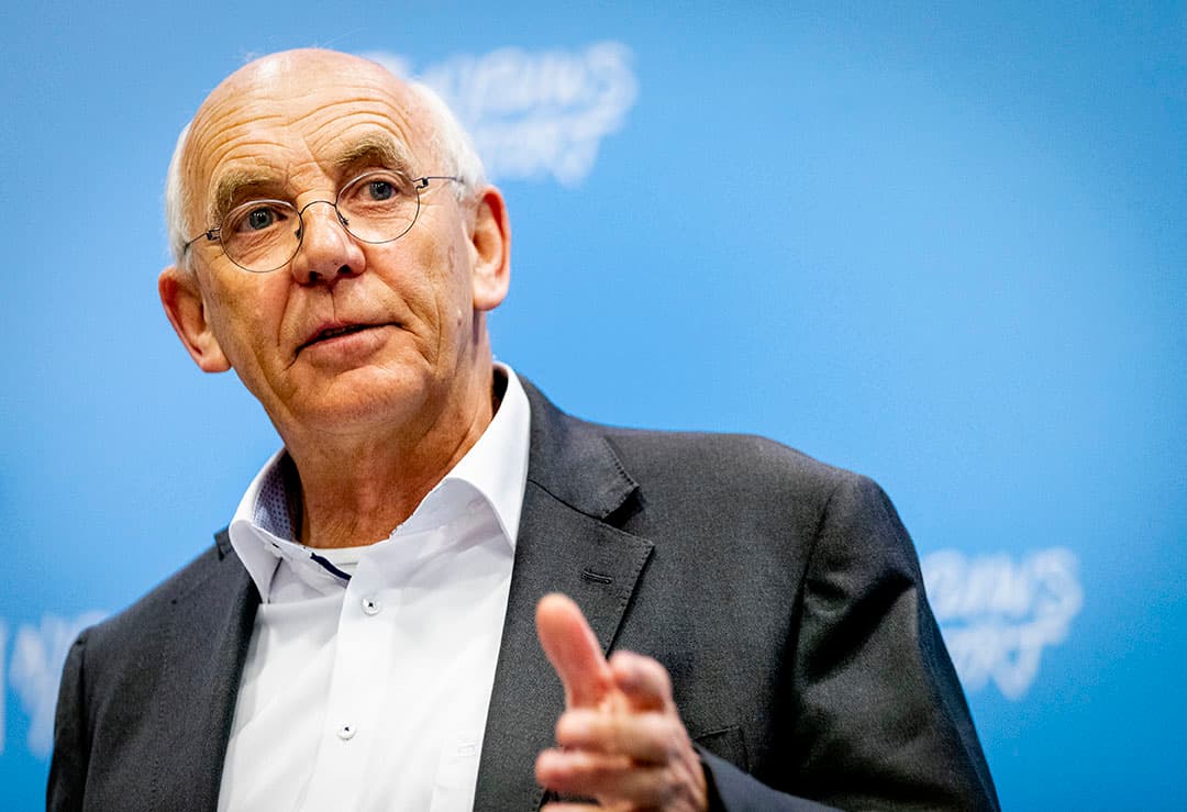 Voorzitter van het Landbouw Collectief Aalt Dijkhuizen. - Foto: ANP