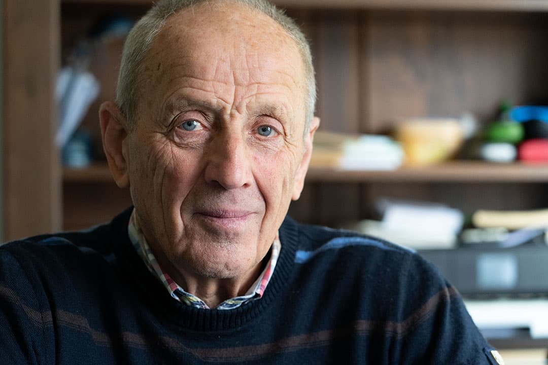 Kees Rombouts werd geboren in Brabant maar begon opnieuw in Groningen.