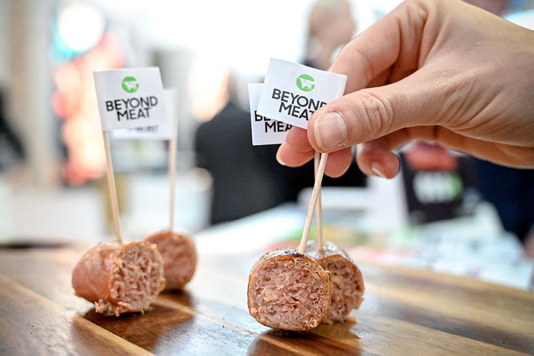 Vegetarische vleesvervanger van Beyond Meat. - Foto: ANP