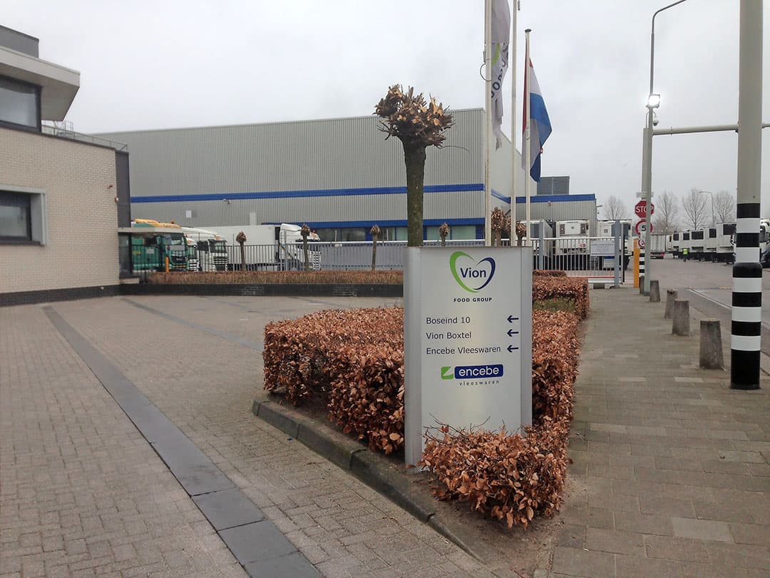 De slachterij van Vion in Boxtel.