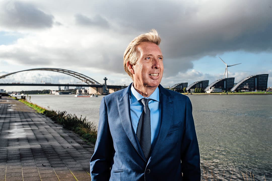 Jan Rotmans: Landbouwproductie transformeert van kwantitatief naar kwalitatief. - Foto: Foto: Gaby Jongenelen