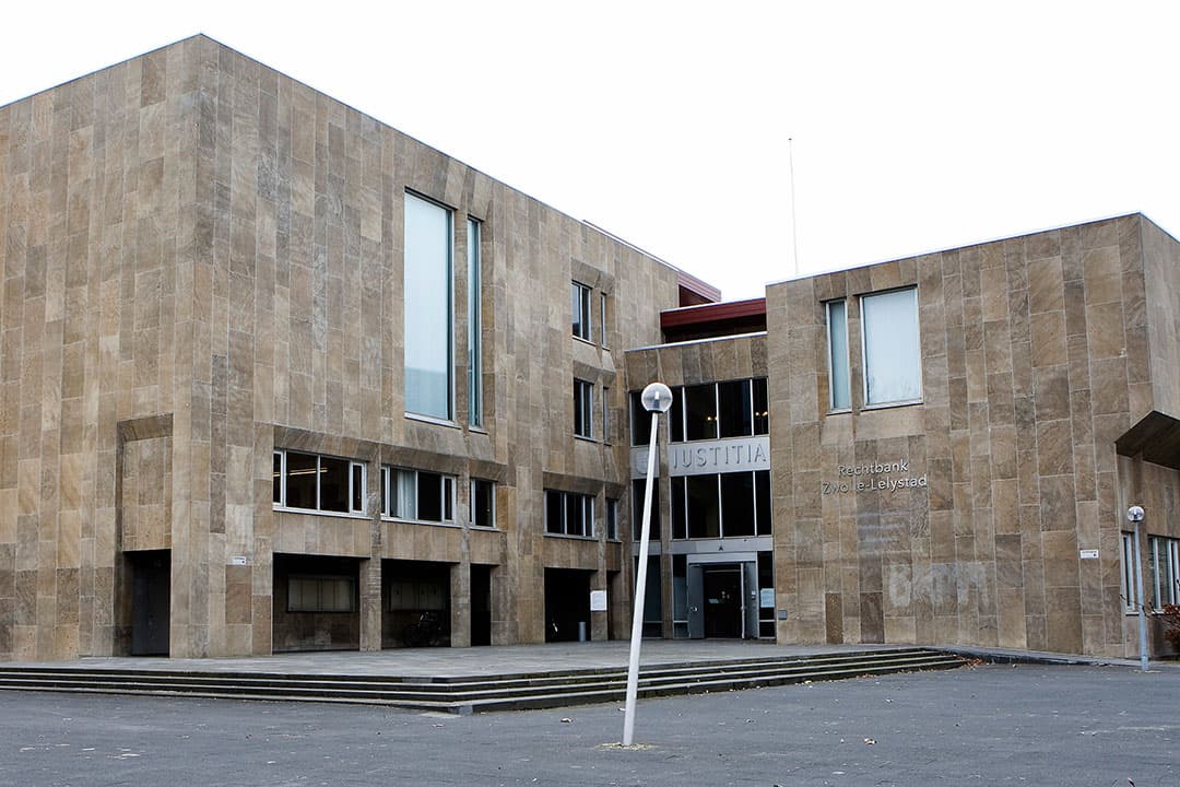 De rechtbank van Zwolle-Lelystad in Zwolle. - Foto: ANP