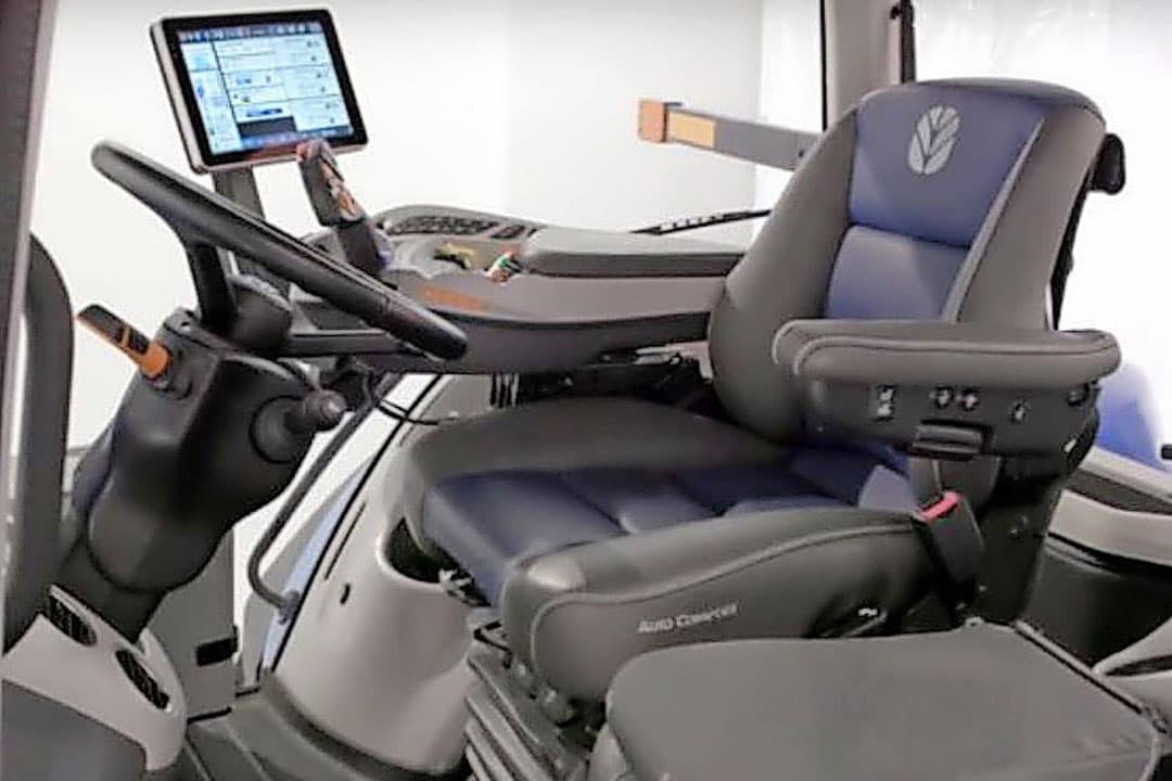 Nieuwe cabine en interieur op New Holland T8, model 2020