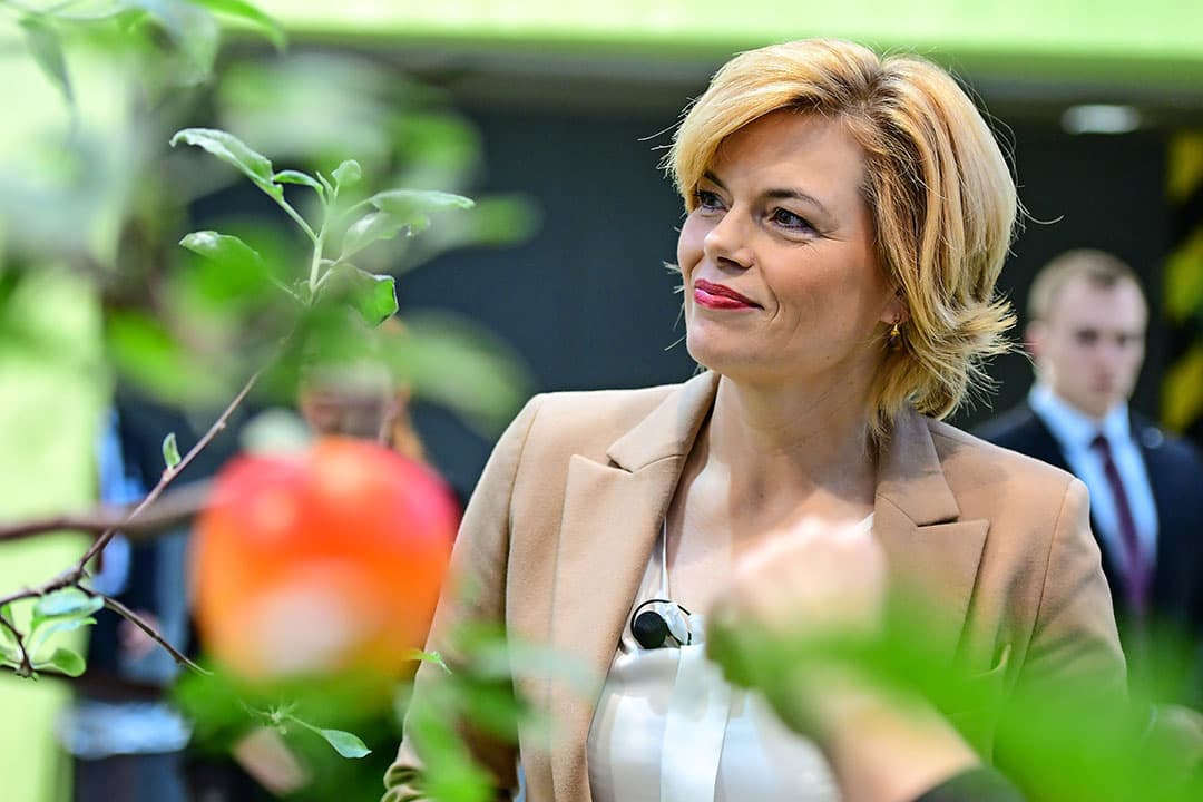 De Duitse landbouwminister Julia Klöckner op de Grüne Woche 2019. - Foto: Grüne Woche/Volkmar Otto