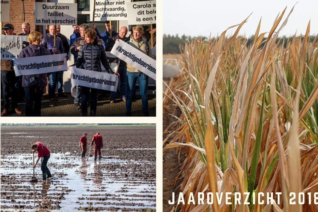 2018: jaar van droogte, neonicotinoïden, IR en fosfaat