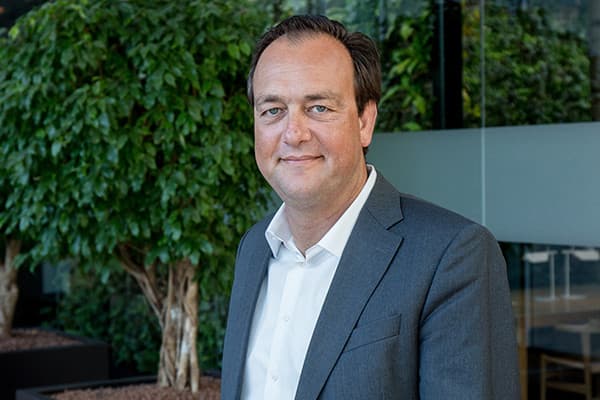 Bas Rüter, directeur duurzaamheid Rabobank en voorzitter van Biologische ketenkoepel Bionext en Stichting EKO Keurmerk. - Foto: Herbert Wiggerman