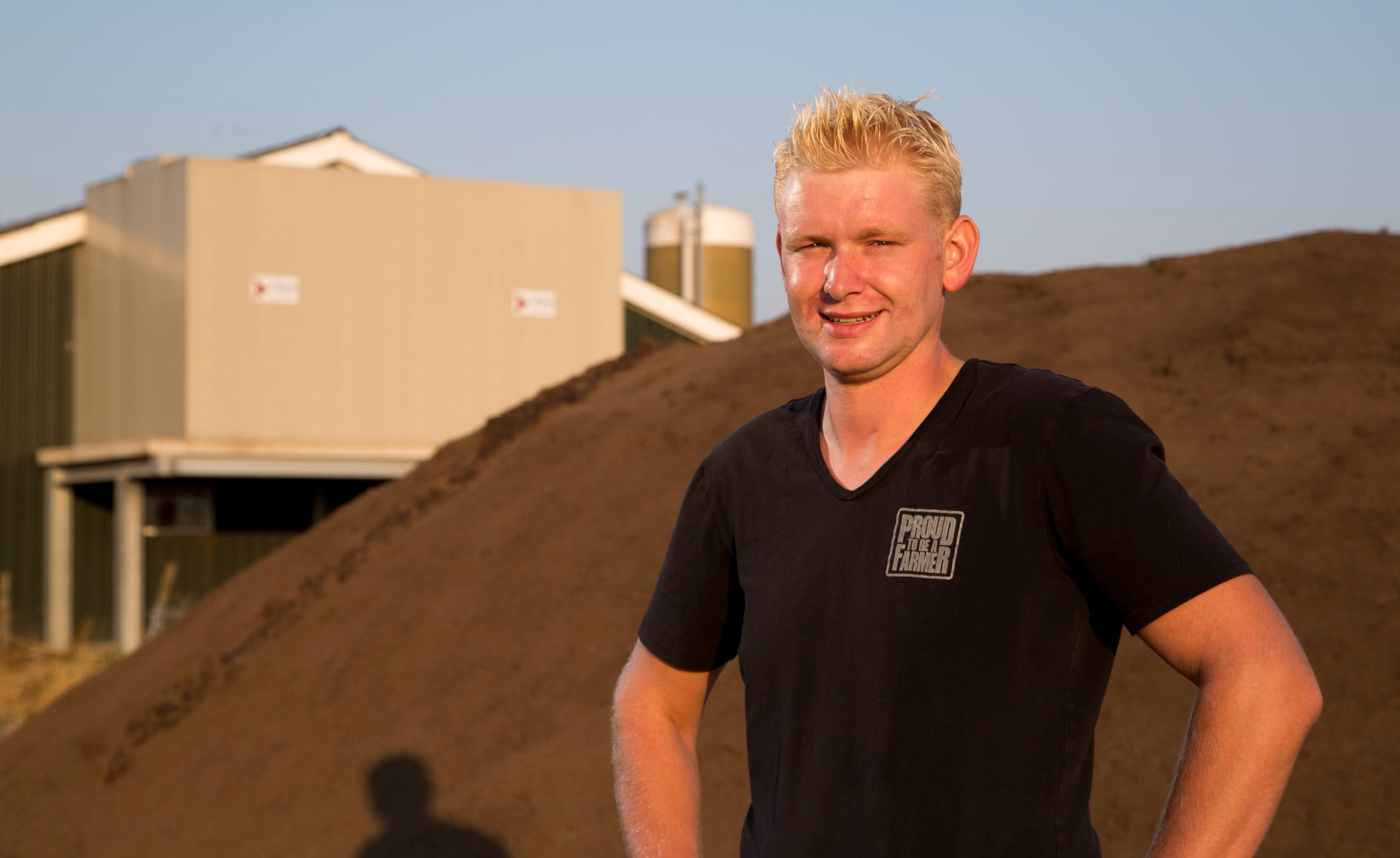 Varkenshouder Ronald Schieven vindt een maximale norm voor fosfaat in de dikke fractie onzin.