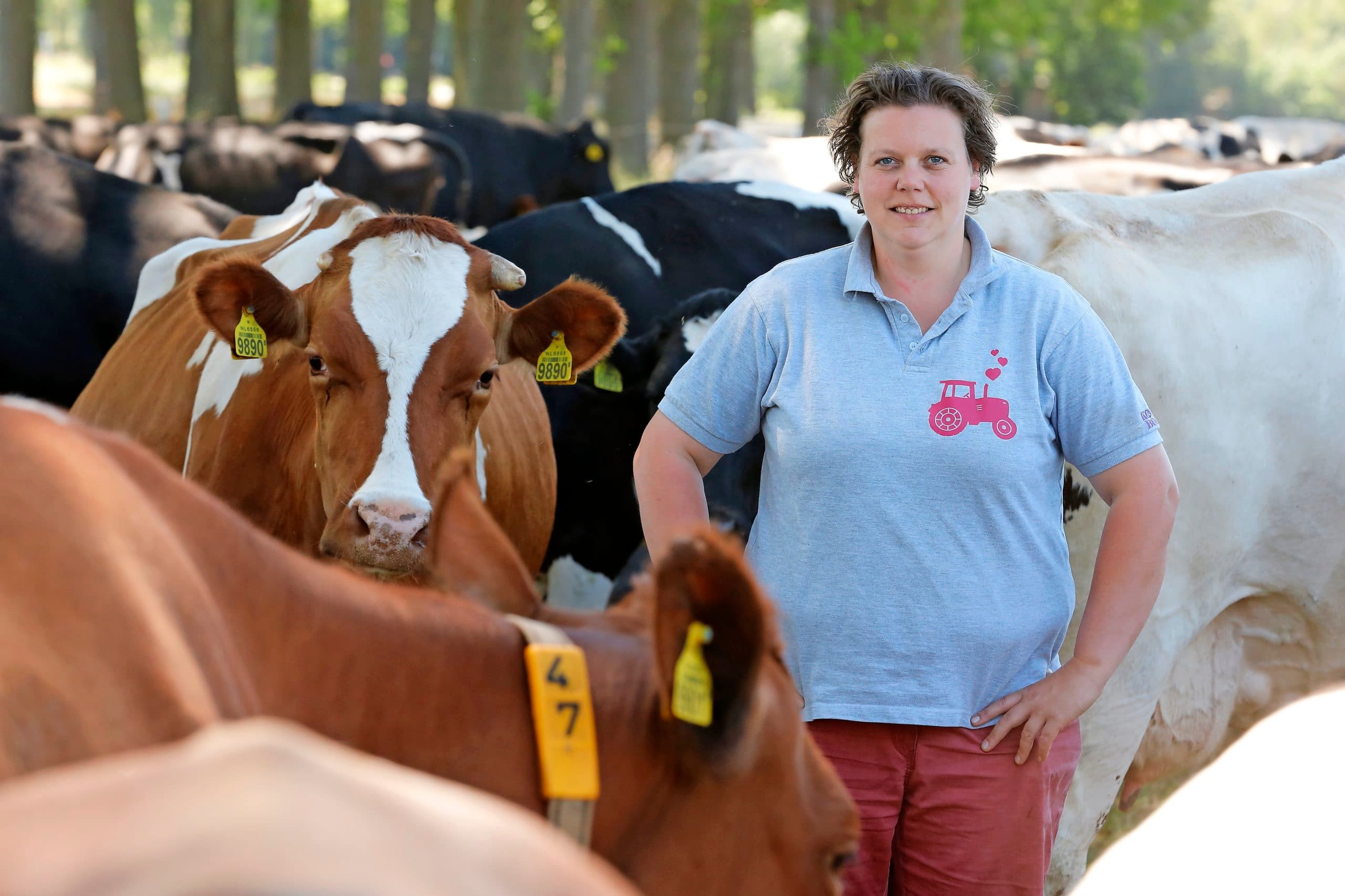Suzanne Ruesink:  Burgers hebben ook ideeën over wat er goed en niet goed gaat in de landbouw.  - Foto: Hans Prinsen
