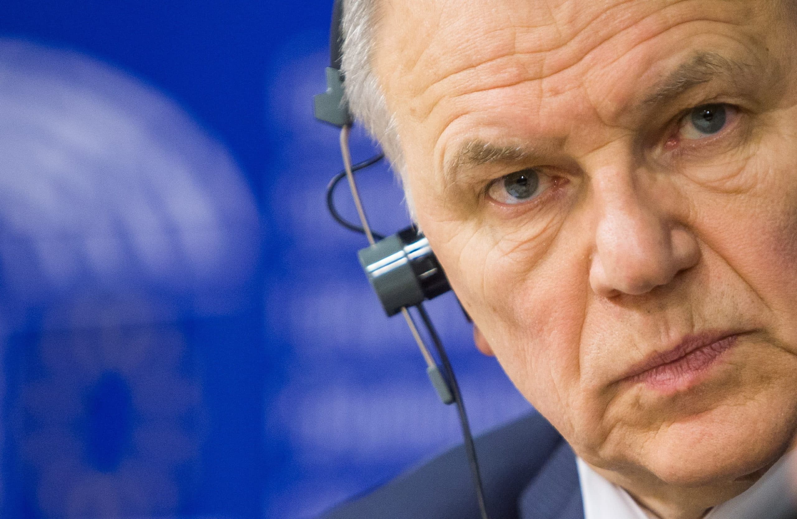 epa06820997 European Union Commissioner for Health and Food Safety Vytenis Andriukaitis during a press conference with Eric Andrieu, Chair of the Special Committee on the Union's authorisation procedure for pesticides (not pictured) on EU Authorisation of Plant Protection Products (PPPs, also referred to as 'pesticides') at the European Parliament in Brussels, Belgium, 19 June 2018.  EPA/STEPHANIE LECOCQ