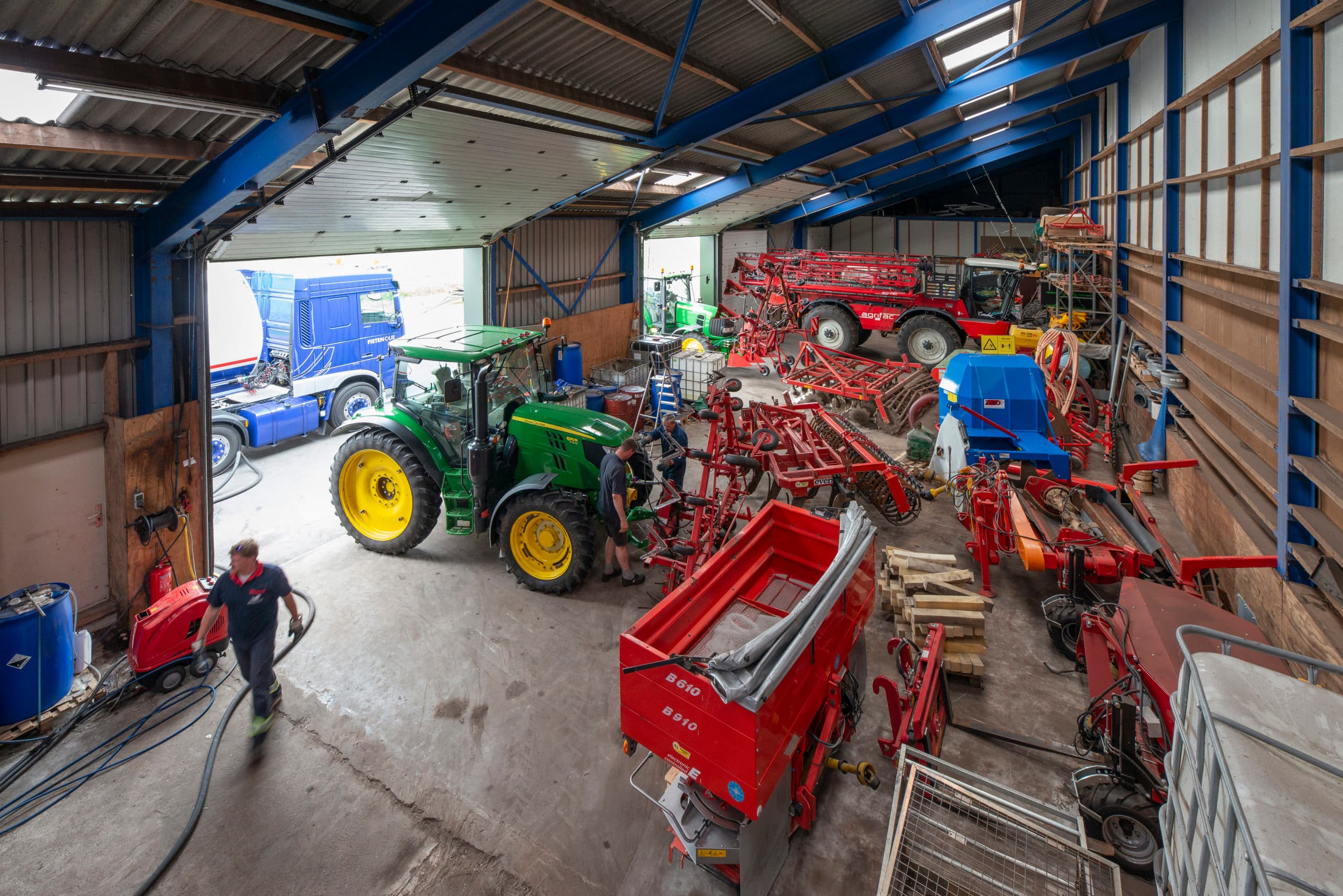 Machineberging: Vloerbedekking in de cabine