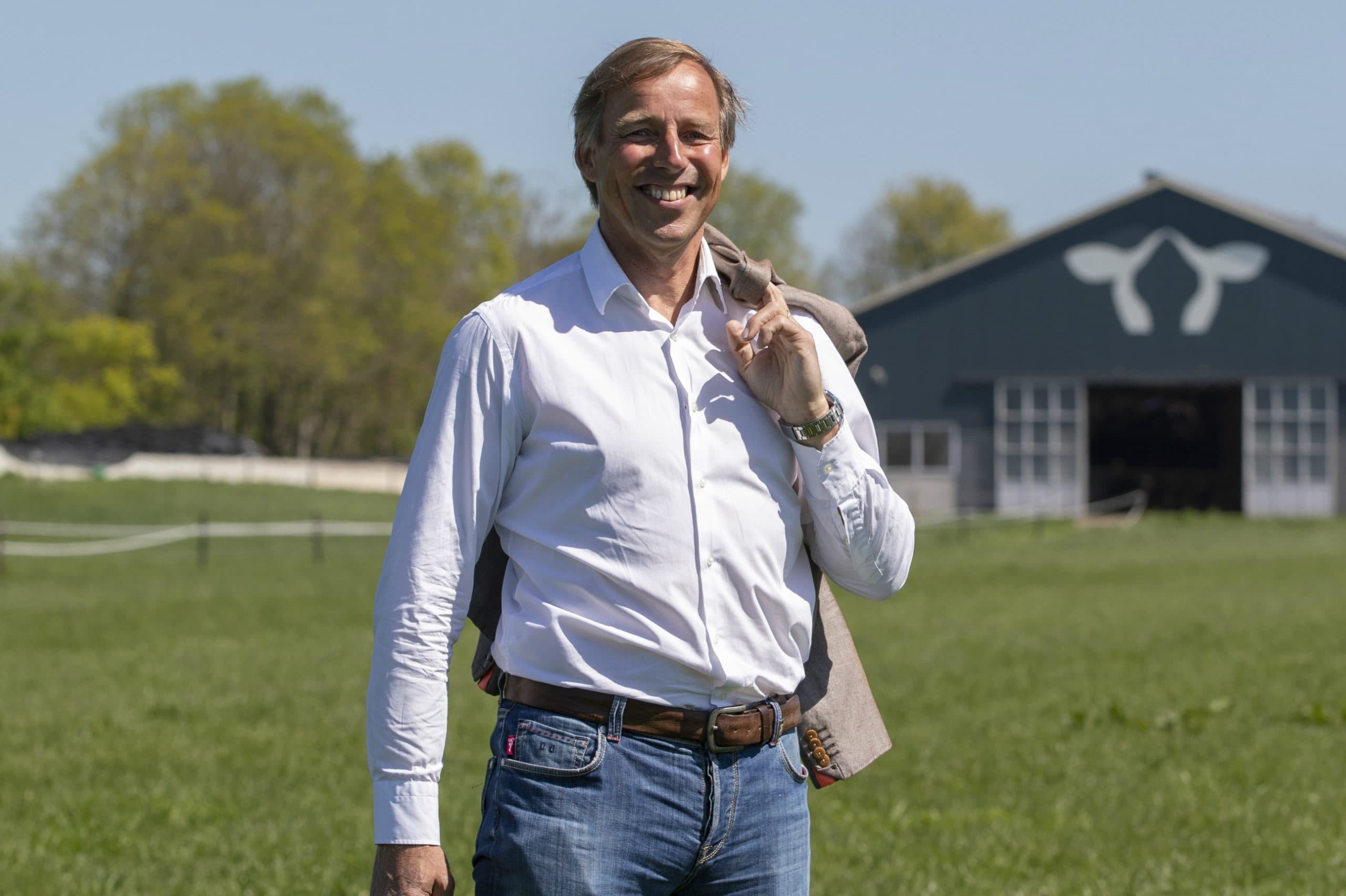 Henk Bles, managing director Bles Dairies in Broek (Fr.). - Foto: Anne van der Woude