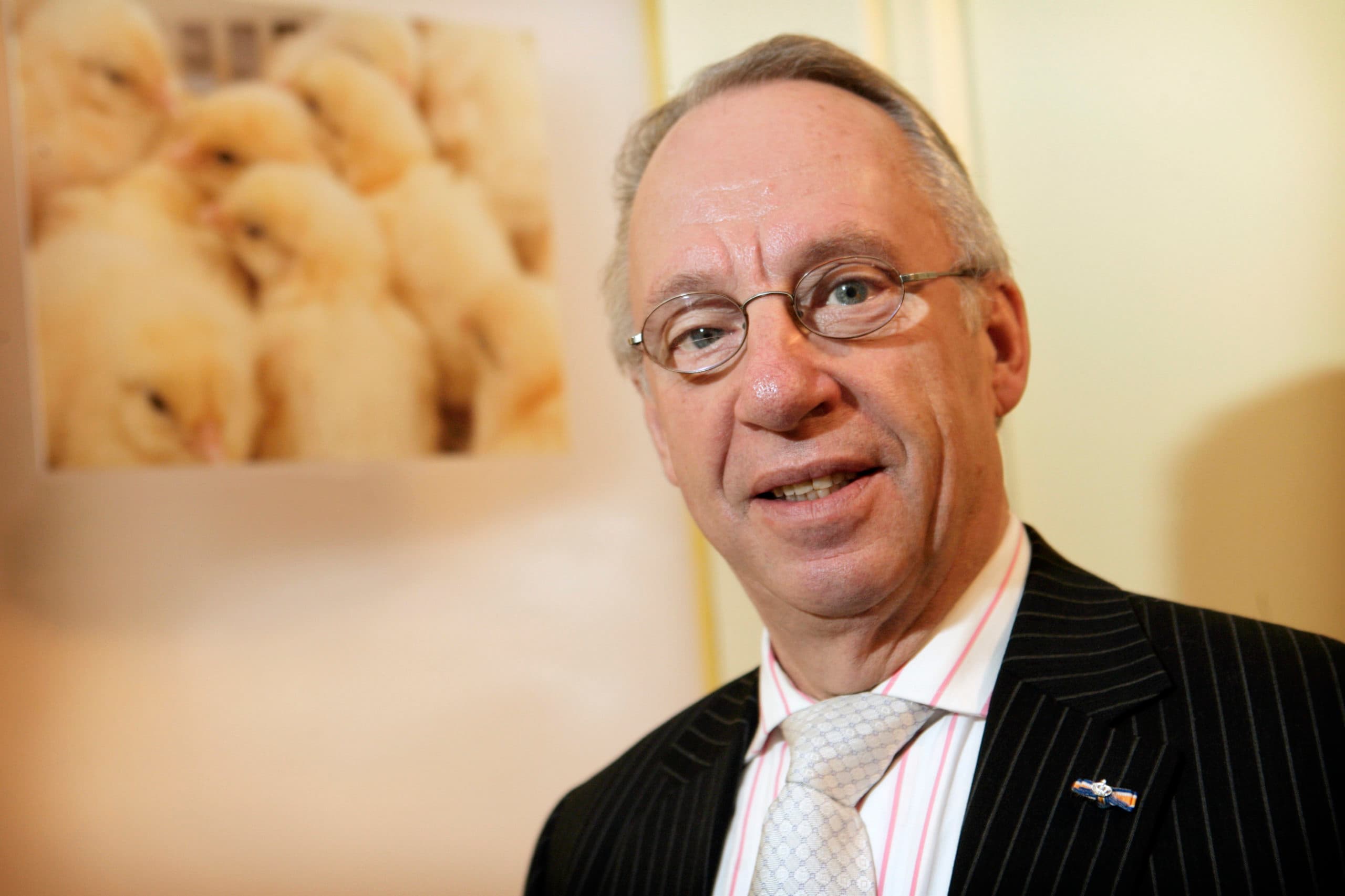 Berend Jan Odink in 2009, als voorzitter van Nepluvi. - Foto: Koos Groenewold.