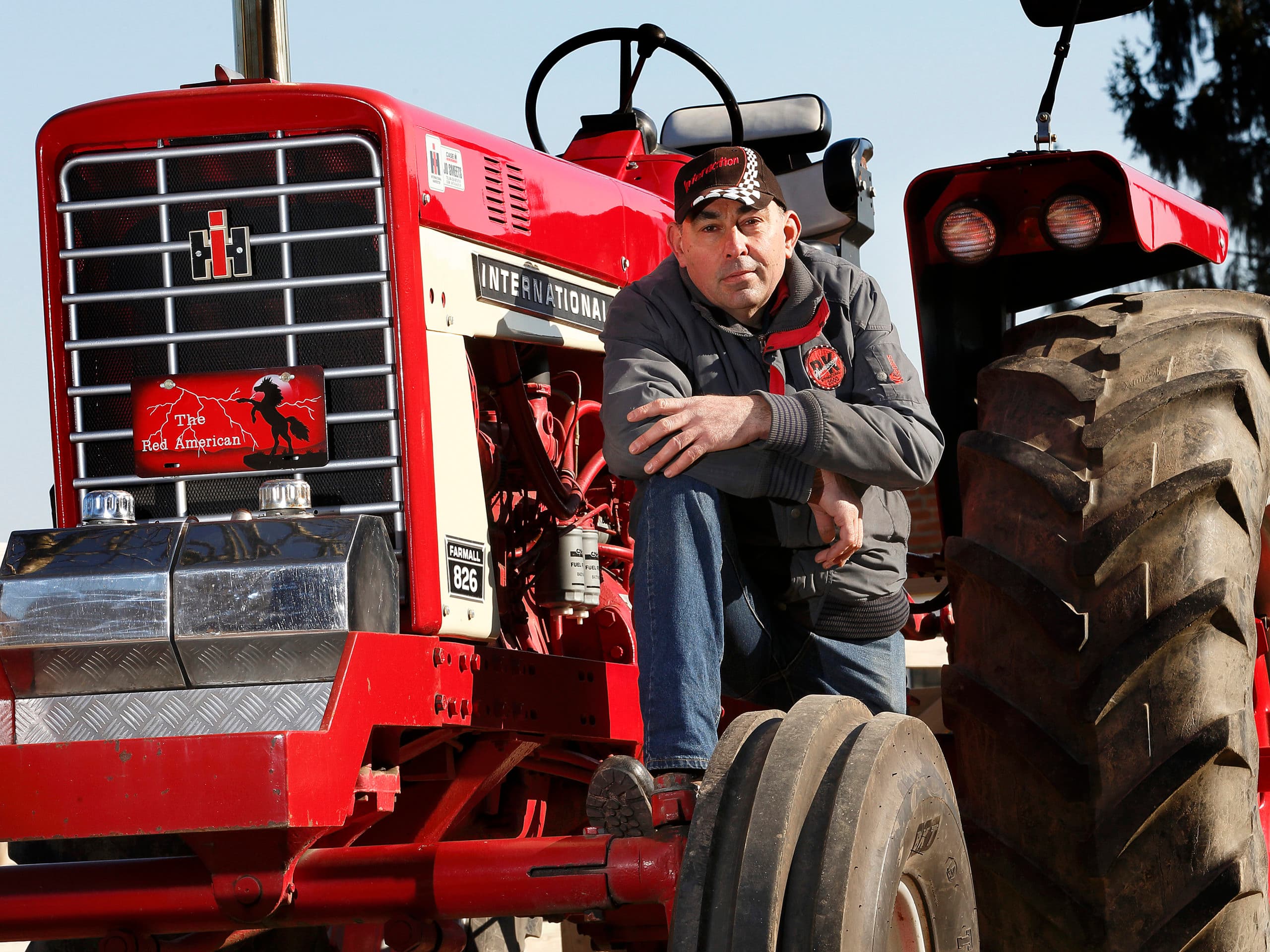 Oude liefde voor de International Farmall 826