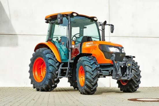 Dit is de nieuwe M4 van Kubota. De cabine is nu groter en de trekker voldoet aan de laatste emissienorm. - Foto: Thomas Goettemann