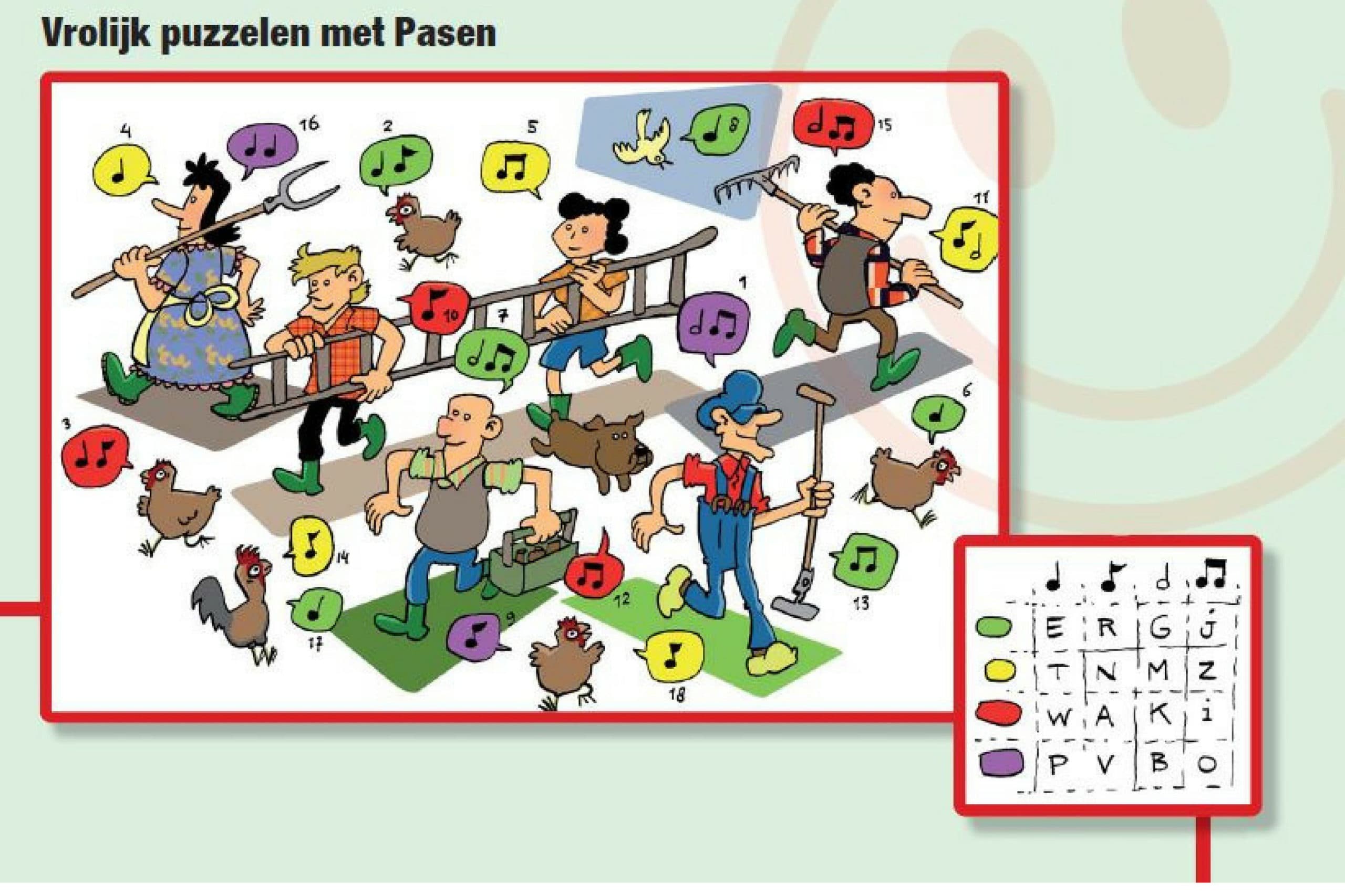 Vul de Paaspuzzel in en maak kans op een prijs
