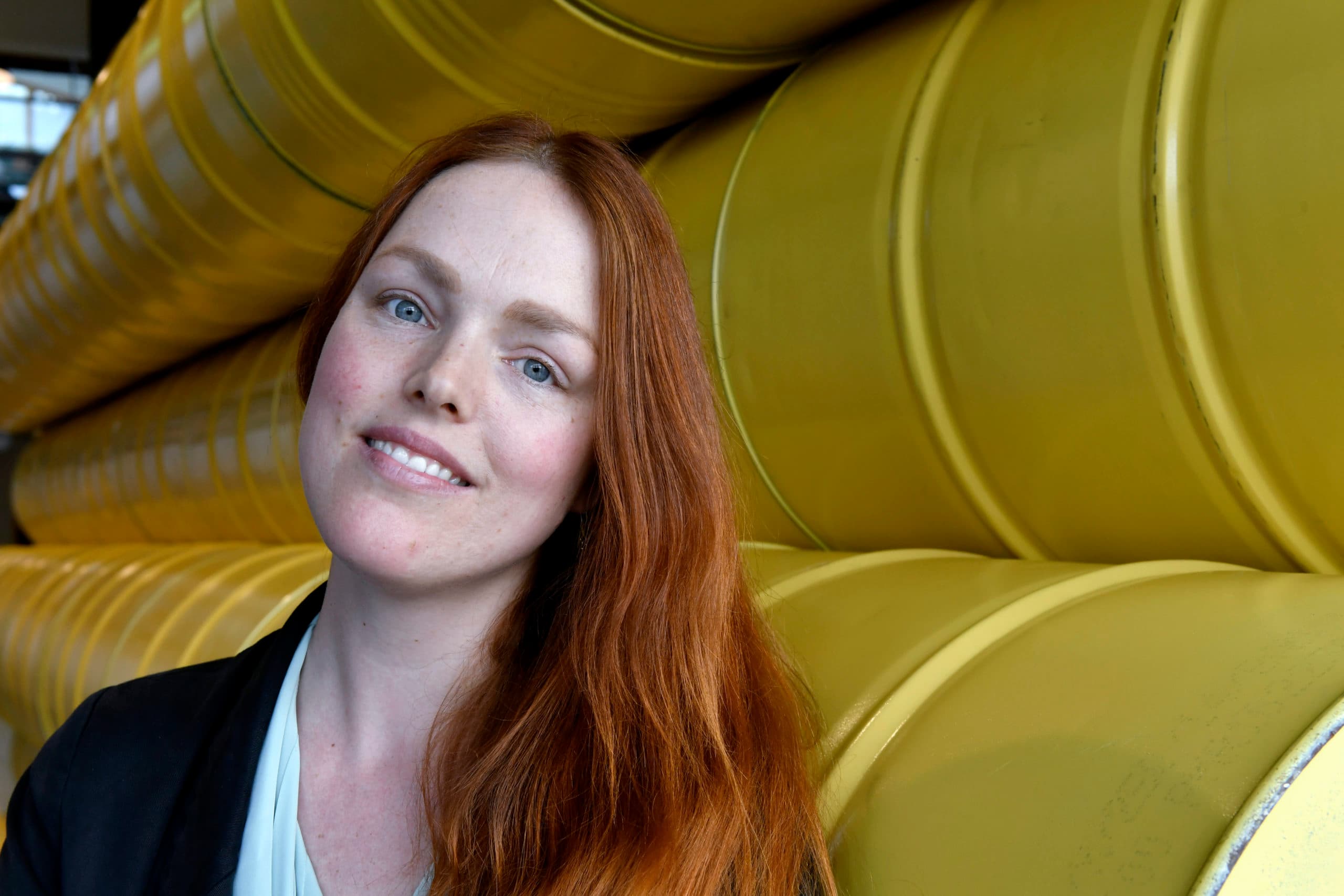 Hilde Anna de Vries, campagneleider bij Greenpeace. - Foto: Dijkstra BV